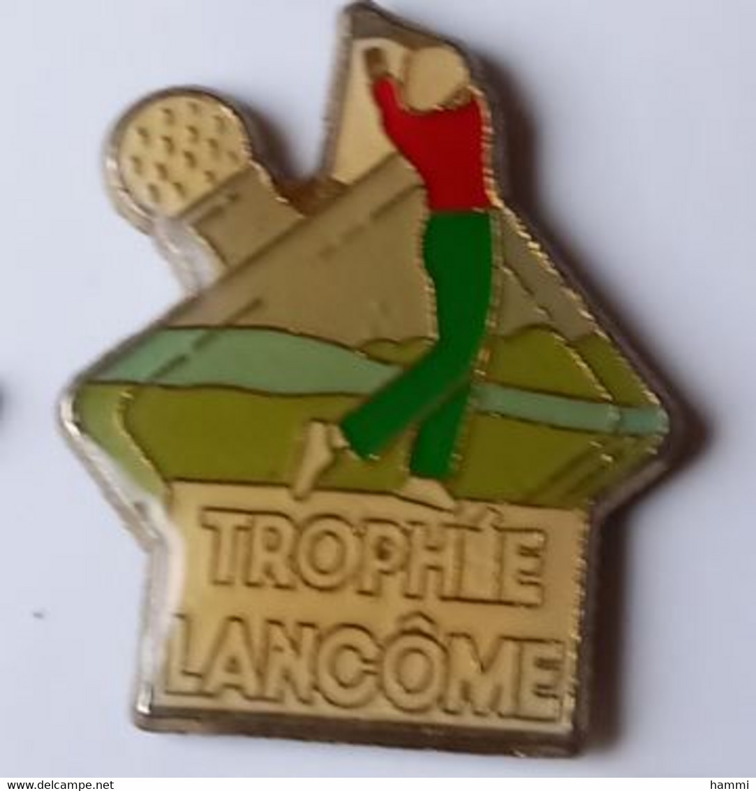 XX233 Pin's GOLF Trophée Lancôme Version époxy Achat Immédiat - Golf