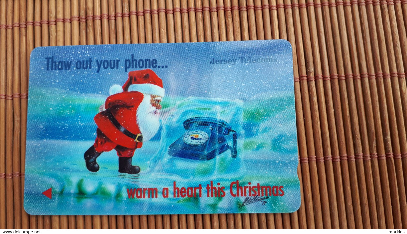 Christmas Phonecard Low Issue Used Rare - Navidad