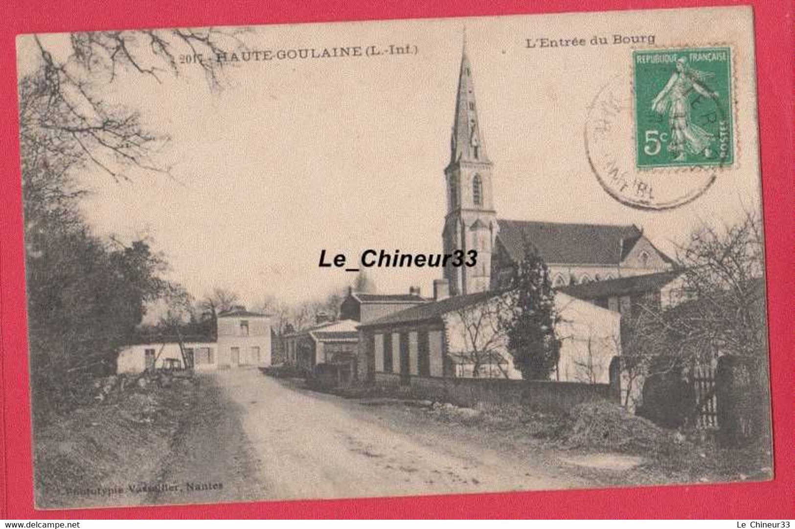 44 - HAUTE-GOULAINE----L'Entrée Du Bourg - Haute-Goulaine