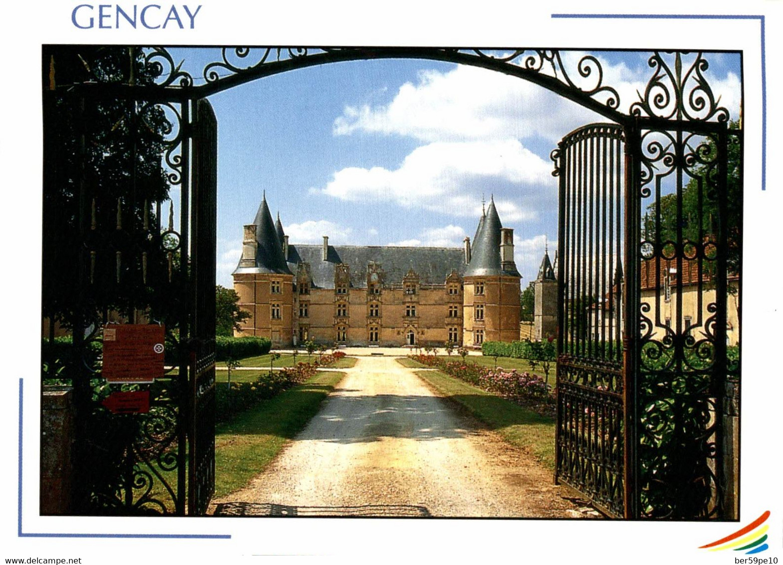 86 GENCAY CHATEAU DE LA ROCHE MUSEE DE L'ORDRE DE MALTE (VISITES) - Gencay