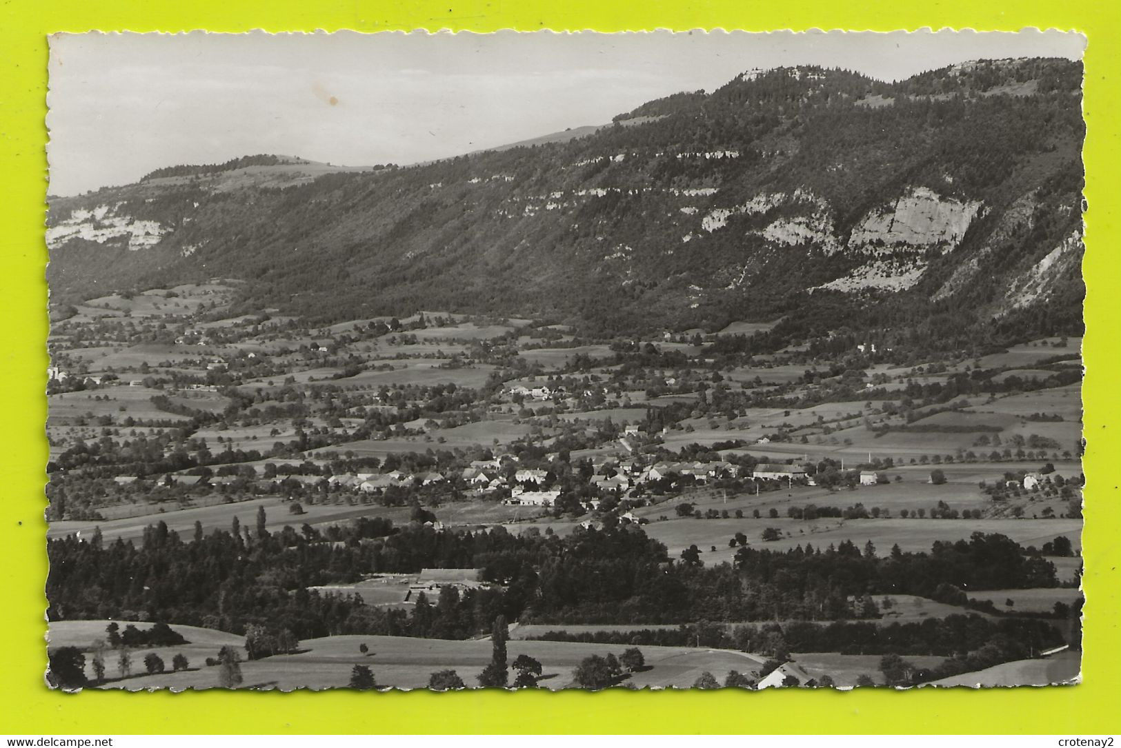 74 LE CHABLE BEAUMONT Vers Saint Julien En Genevois N°1116 Vue Générale Et La Montagne Du Salève VOIR DOS - Saint-Julien-en-Genevois