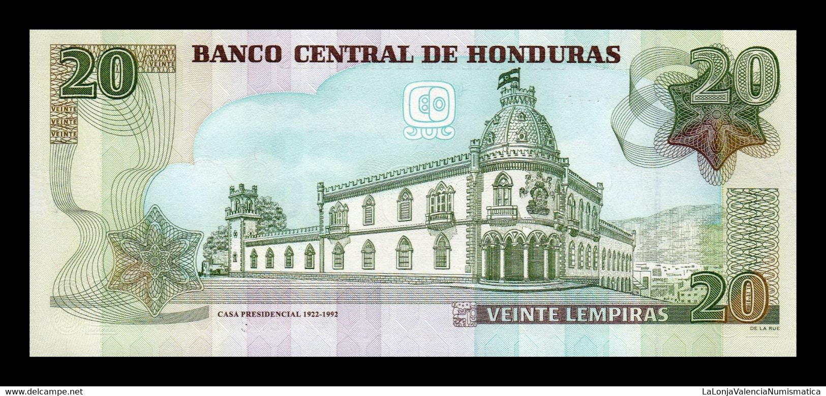 Honduras 20 Lempiras 2006 Pick 93 Sc Unc - Honduras