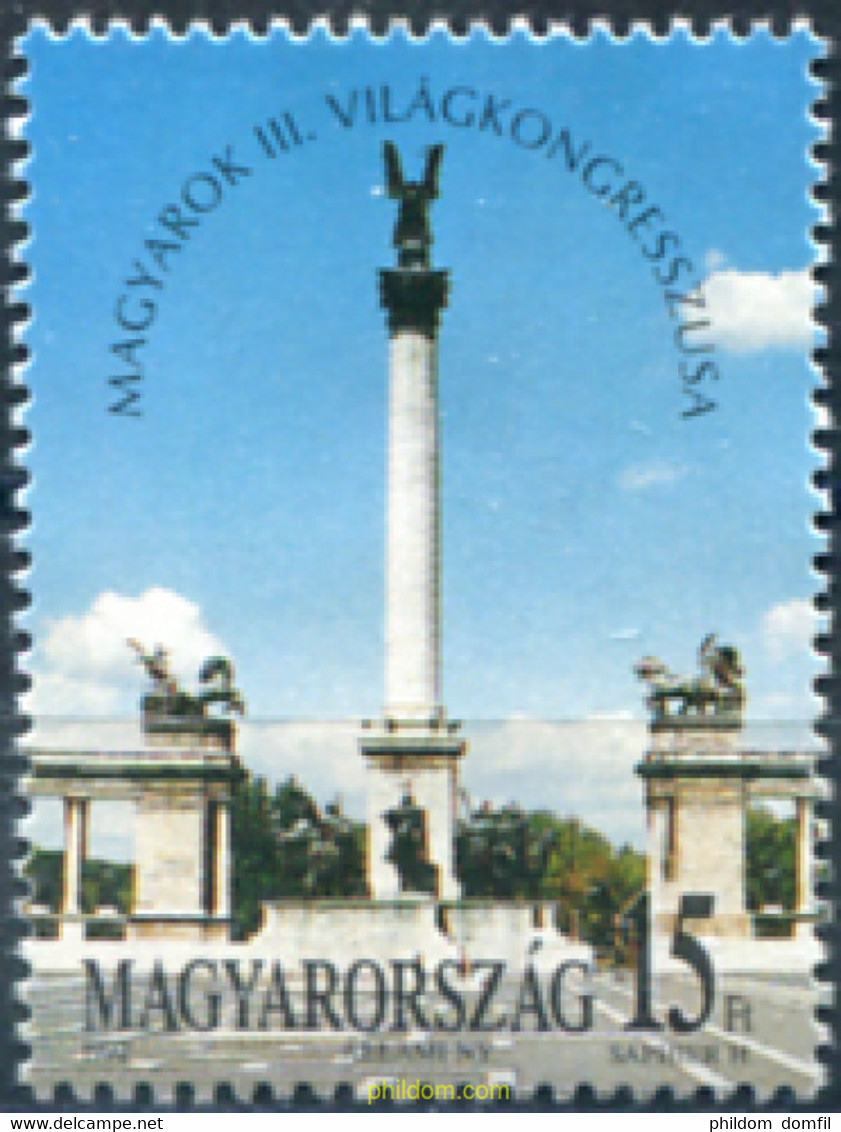 325490 MNH HUNGRIA 1992 MONUMENTO - Oblitérés