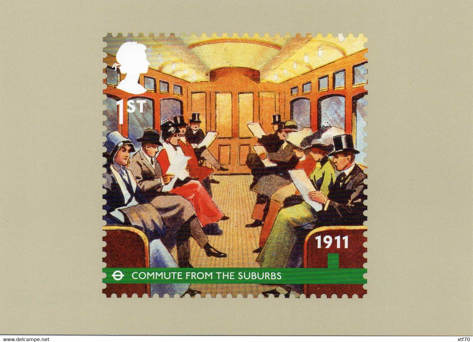 GREAT BRITAIN 2013 150th Anniversary Of The London Underground Mint PHQ Cards - Cartes PHQ