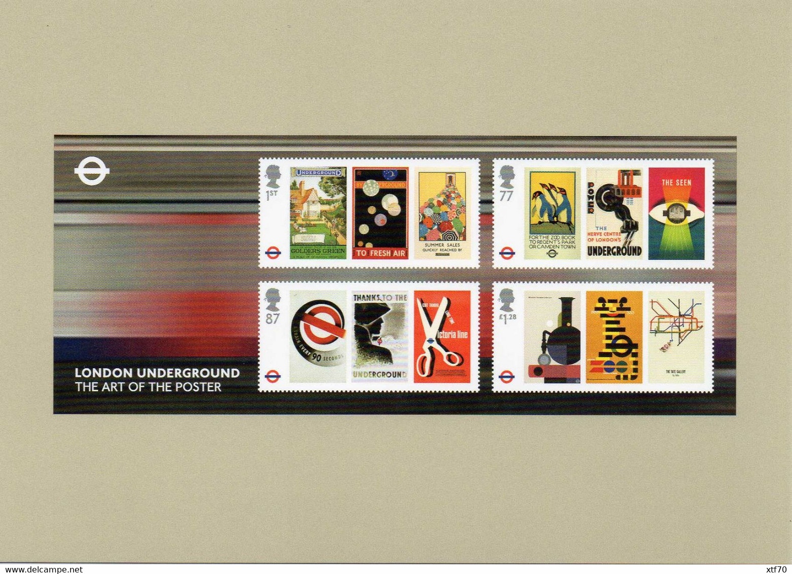 GREAT BRITAIN 2013 150th Anniversary of the London Underground mint PHQ cards