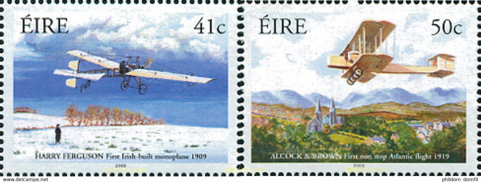 696863 MNH IRLANDA 2003 CENTENARIO DE LA AVIACION - Collections, Lots & Series