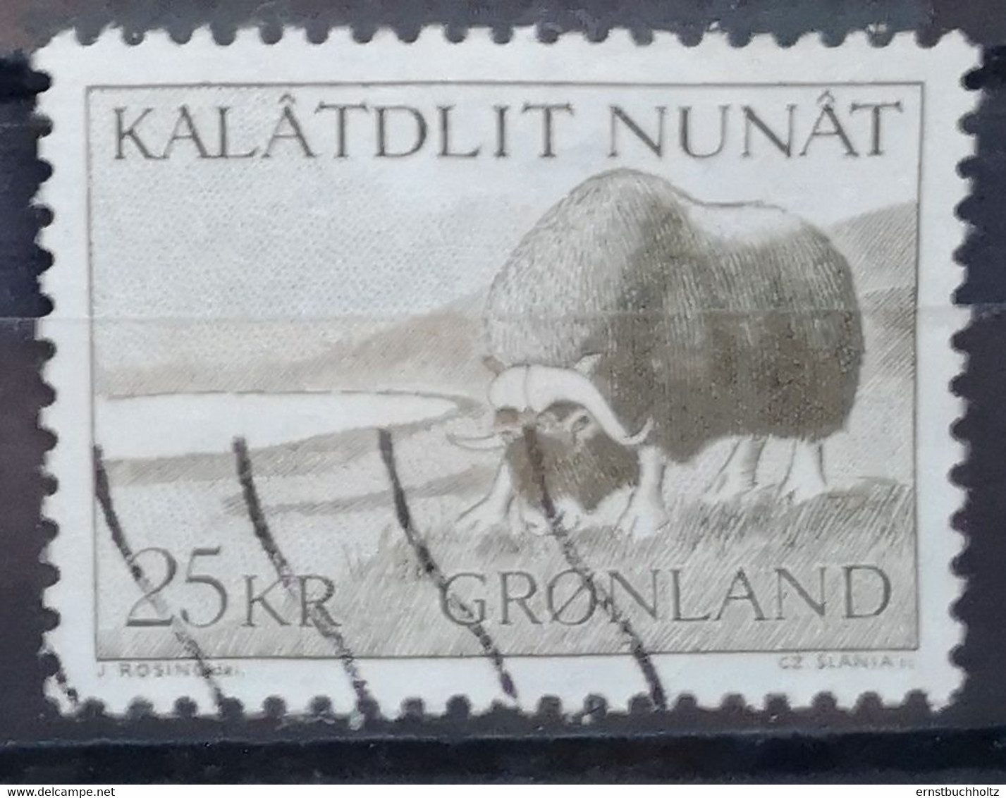 Grönland Greenland 1974 Moschusochse SG74 Gebraucht - Usati