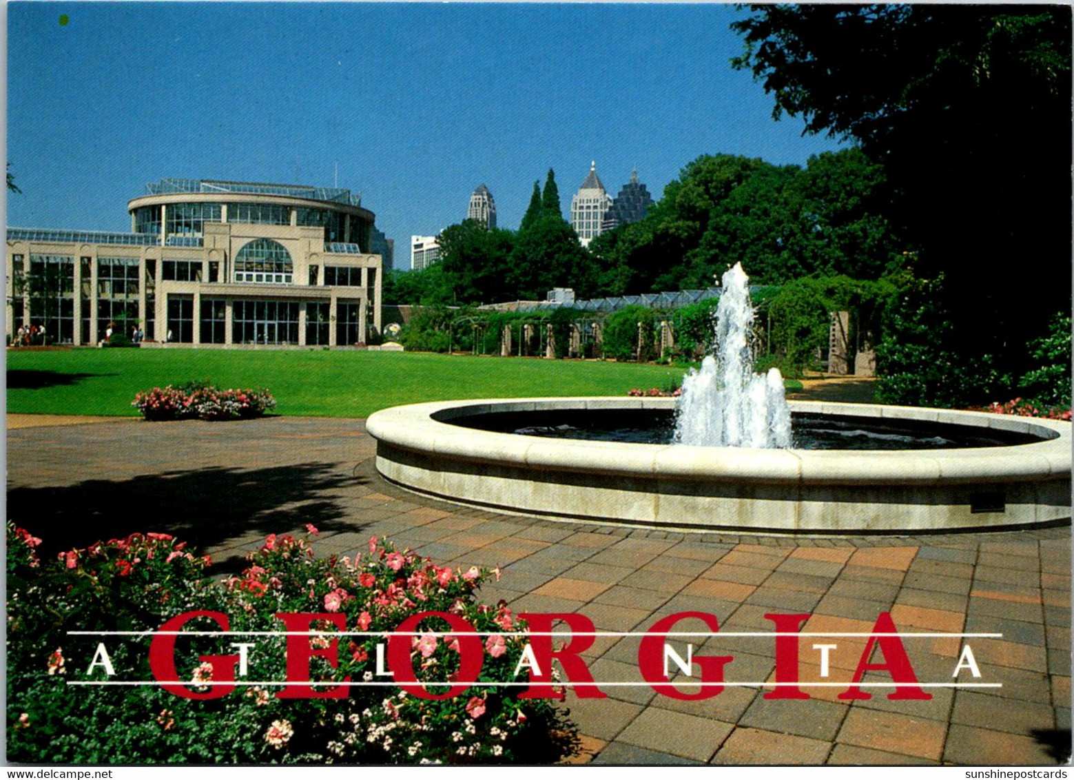 Georgia Atlanta Fuqua Conservatory And Fountain - Atlanta