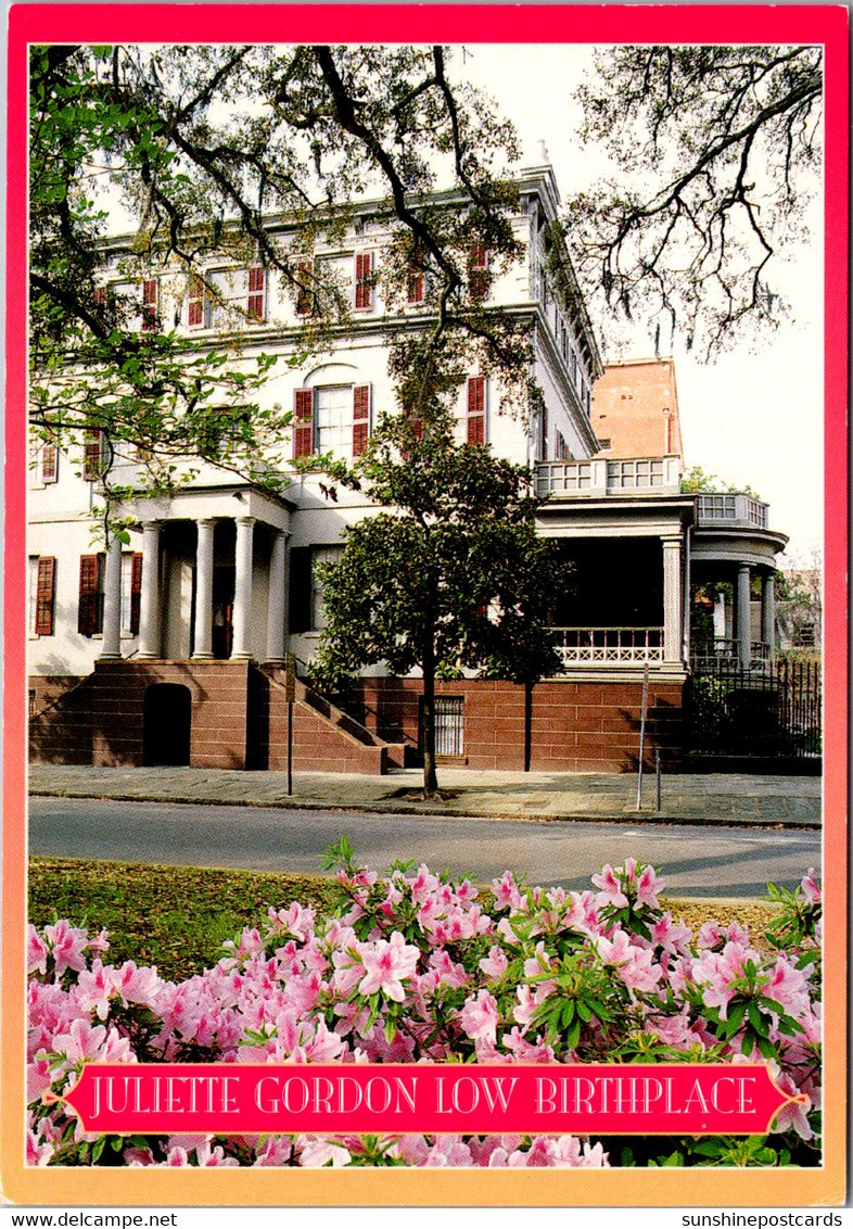 Georgia Savannah Juliette Gordon Low Birthplace Founder Of Girl Scouts - Savannah