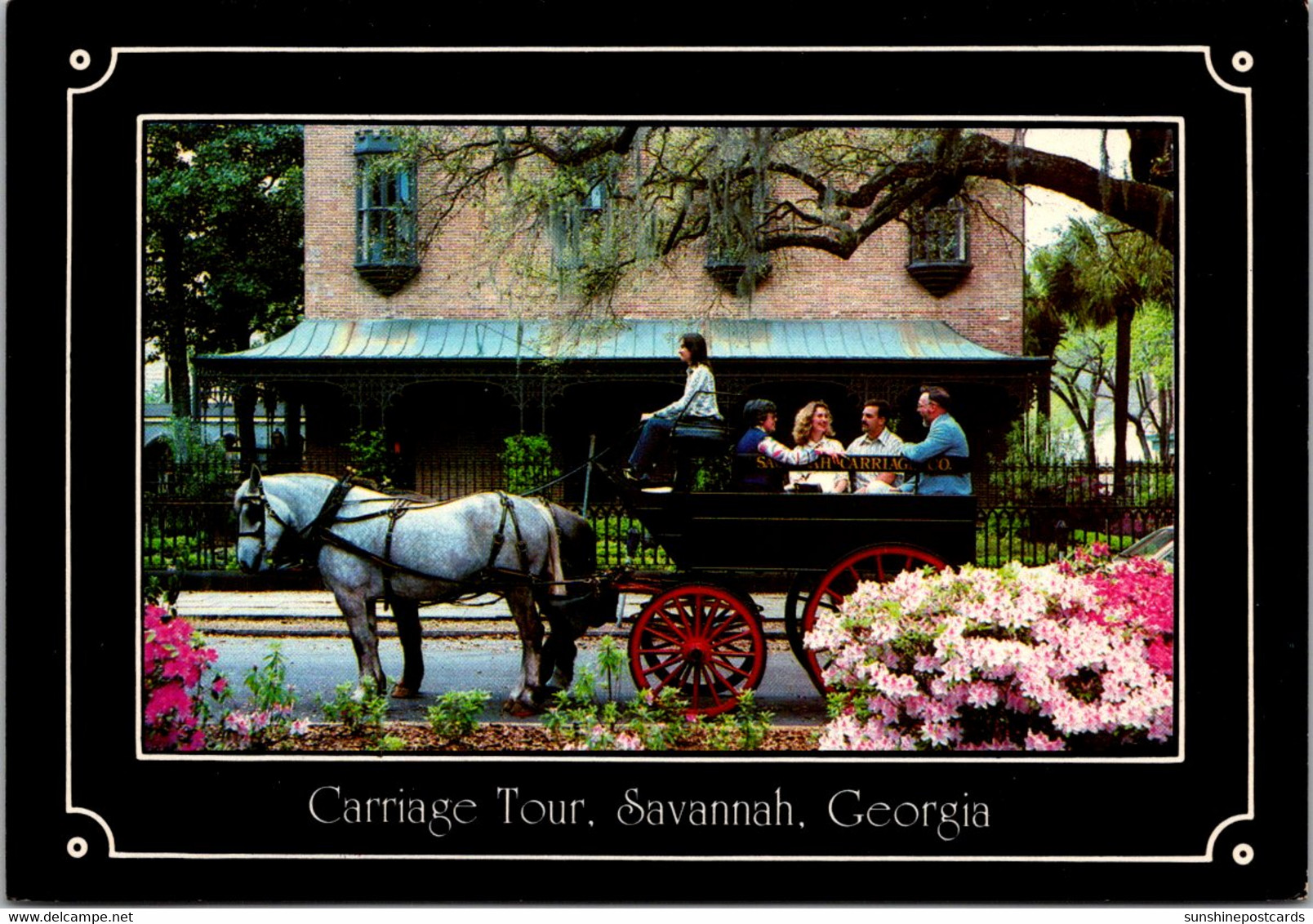 Georgia Savannah Carriage Company Carriage Tour Of The City - Savannah