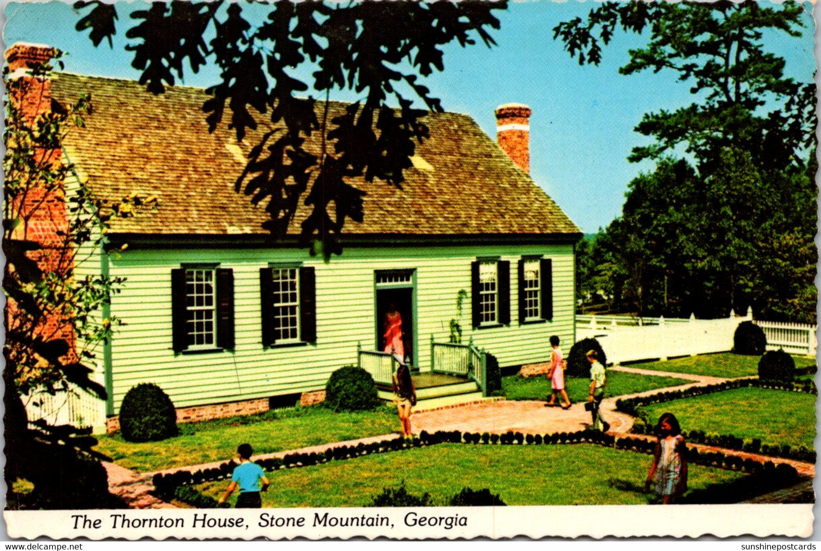 Georgia Atlanta Stone Mountain The Thornton House Built 1791 - Atlanta