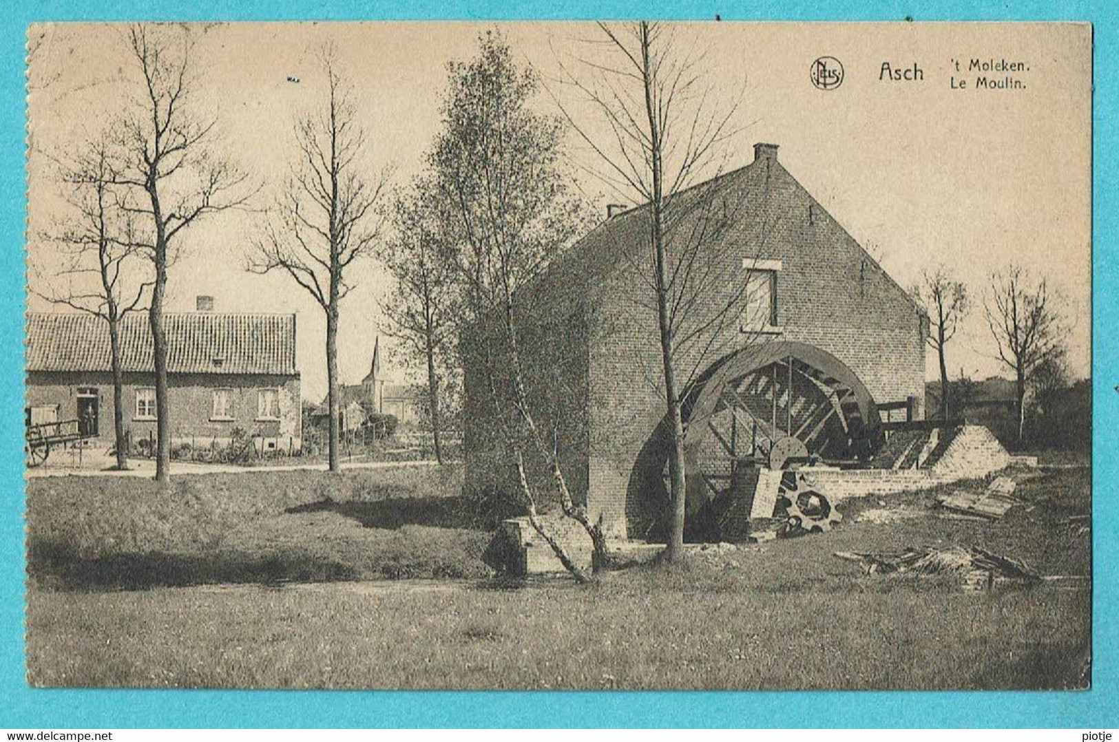 * As - Asch (Limburg) * (Nels, Edit Goossens, Au Bon Marché) Le Moulin, 't Moleken, Molen, Watermolen, Old - As