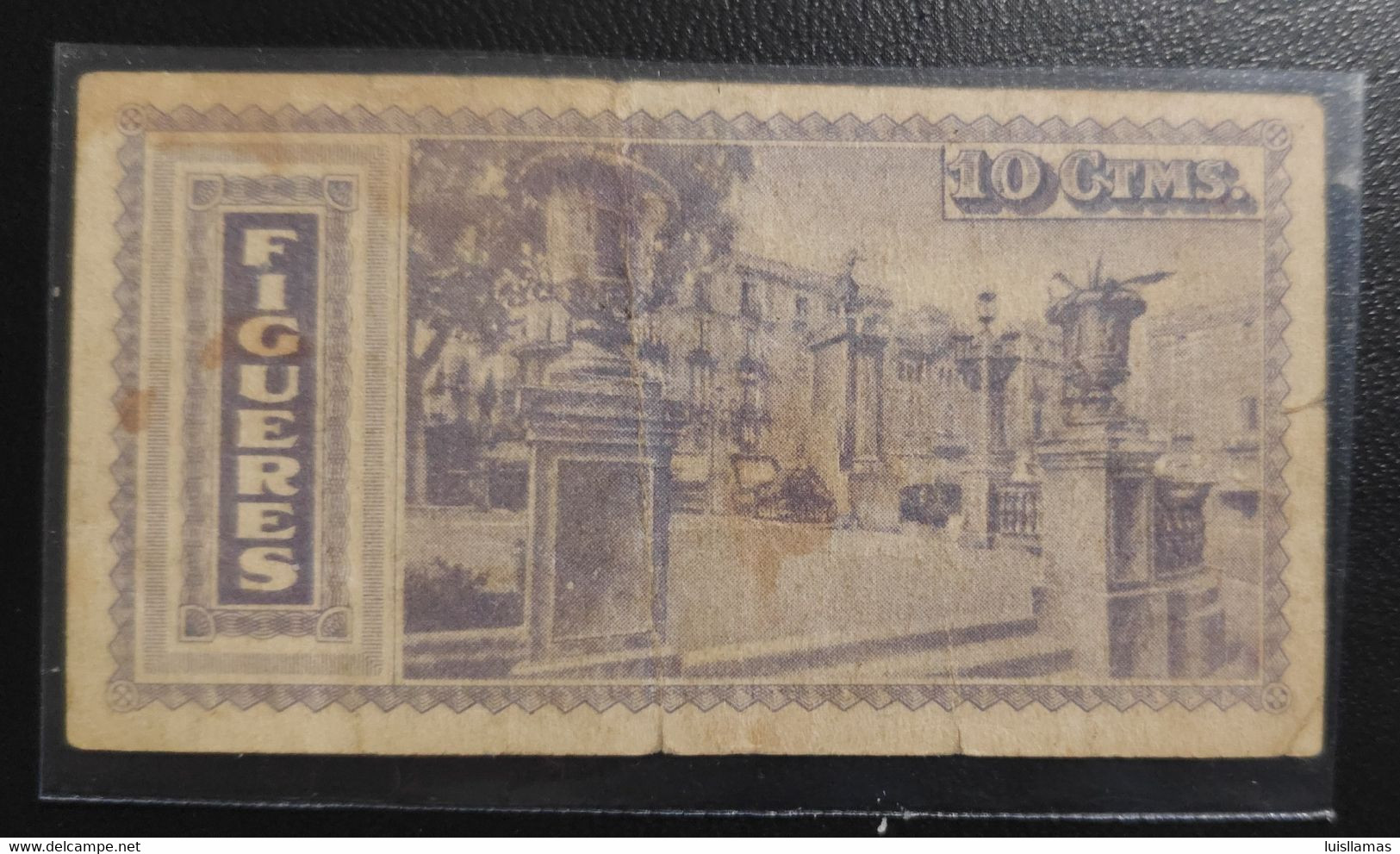 España, República 1937 Billete Local De Figueres 10 Cts. - Autres & Non Classés