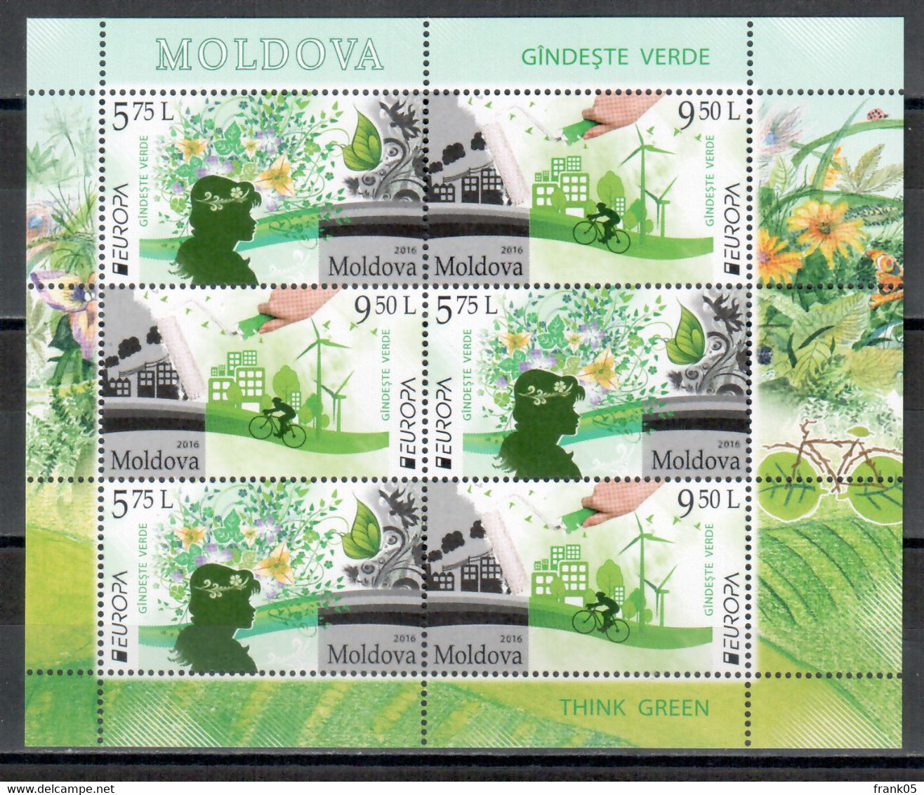 Moldawien / Moldova / Moldavie 2016 MH/booklet EUROPA ** - 2016