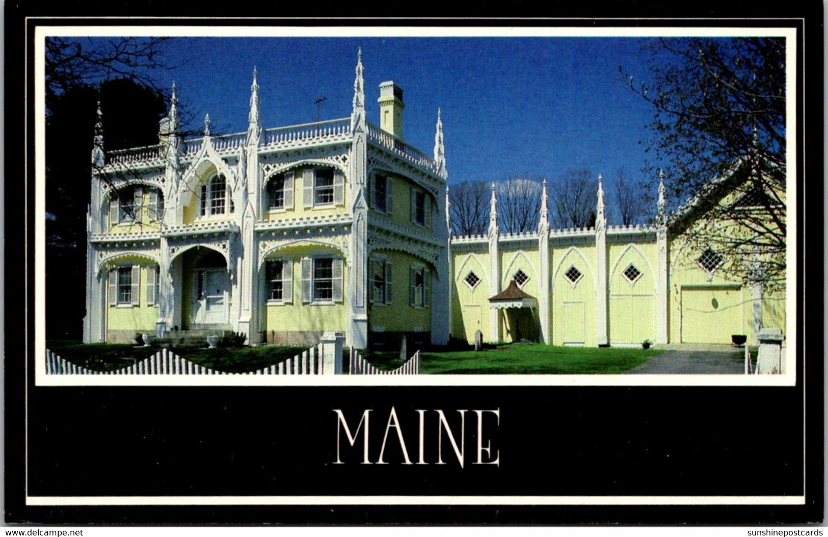 Maine Kennebunkport The Wedding Cake House - Kennebunkport