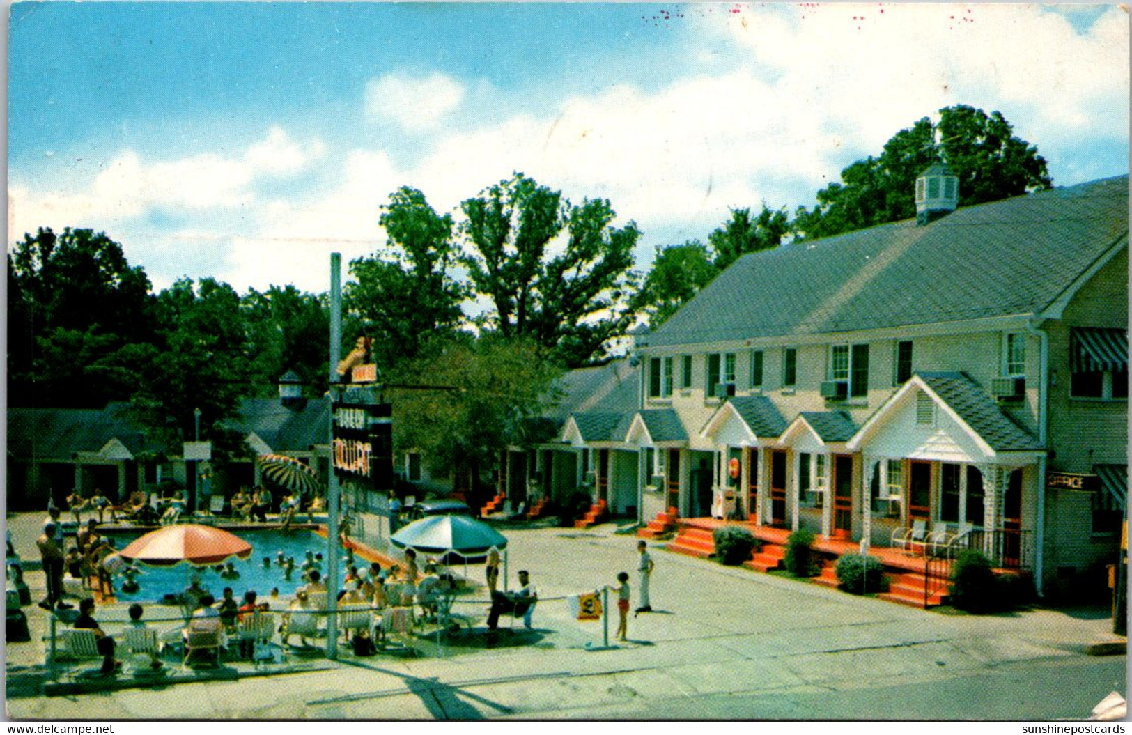 Arkansas Hot Springs The Birch Motel 1966 - Hot Springs