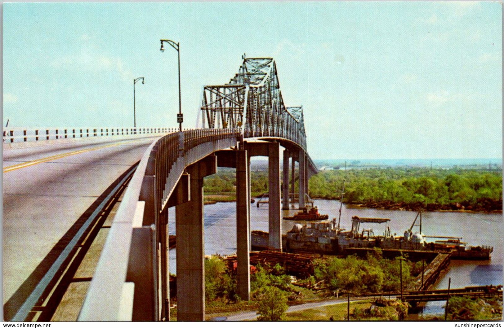 Georgia Savannah The Eugene Talmadge Bridge - Savannah