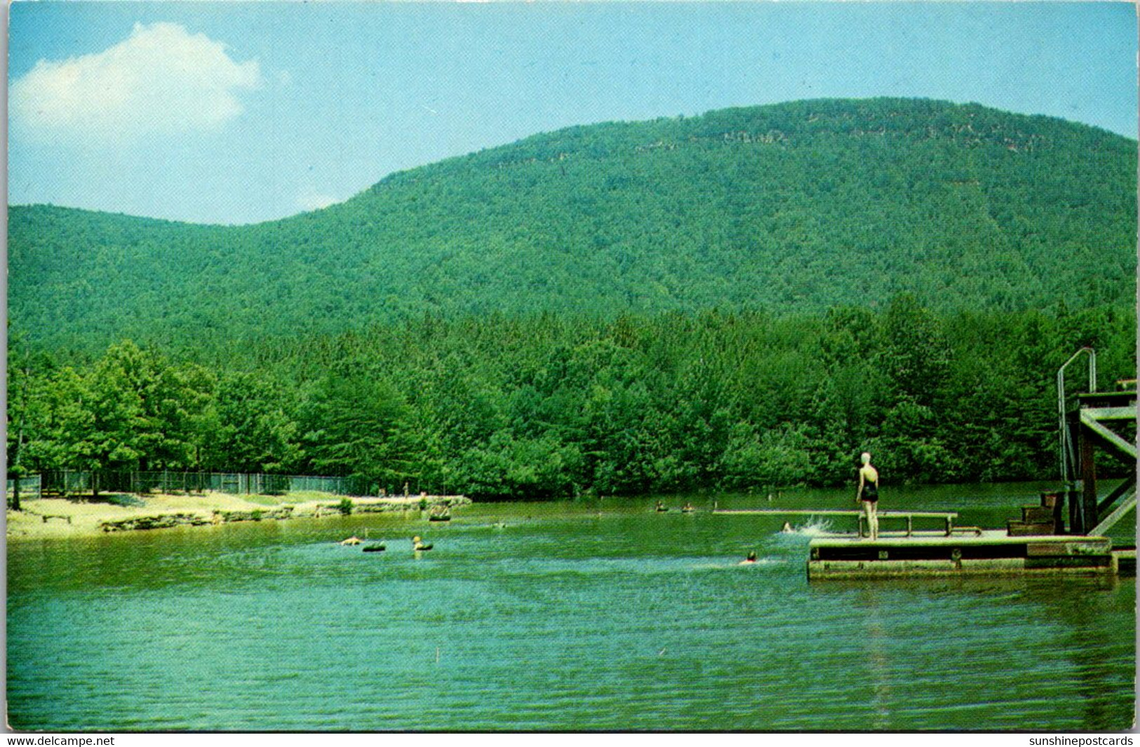 Alabama Cheaha State Park Cheaha Lake At Foot Of Cheaha Mountain - Sonstige & Ohne Zuordnung