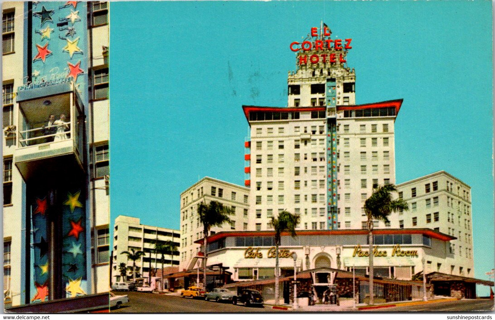California San Diego El Cortez Hotel 1963 - San Diego