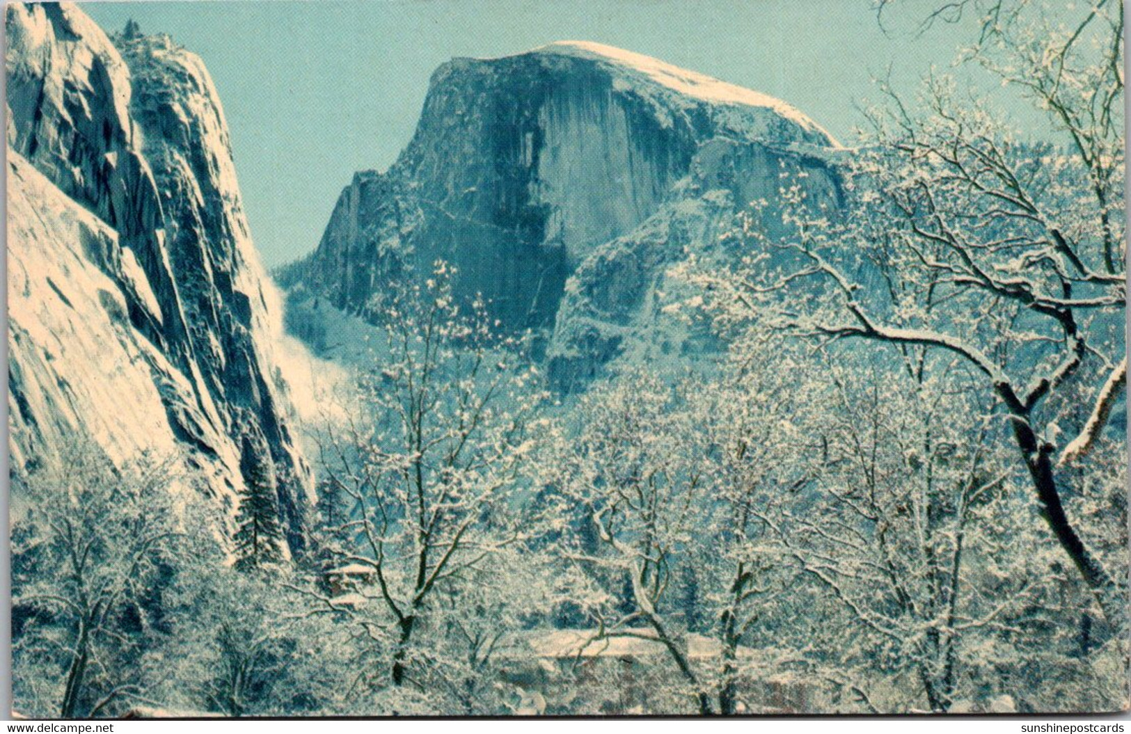 California Yosemite National Park Half Dome In The Winter - Yosemite