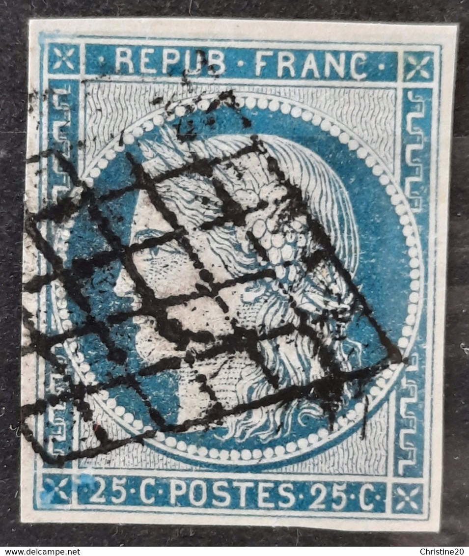 France 1850 N°4a Ob TB Cote 75€ - 1849-1850 Ceres