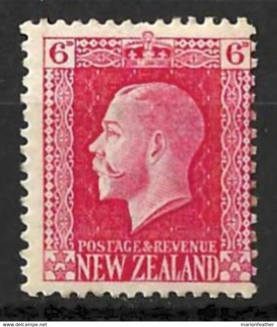 NEW ZEALAND...KING GEORGE V...(1910-36..)......" 1915.."........6d.......SG425.......MH.. - Ungebraucht