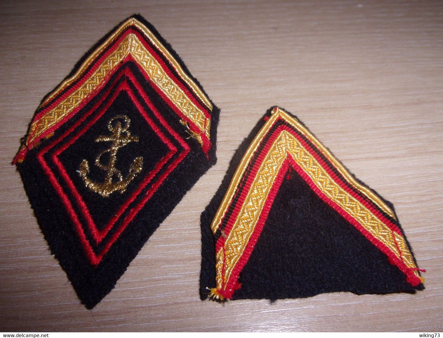 Lot Losange De Bras Sergent Troupes De Marine - Tradition - Grade - RPIMa - TDM - Uniformes