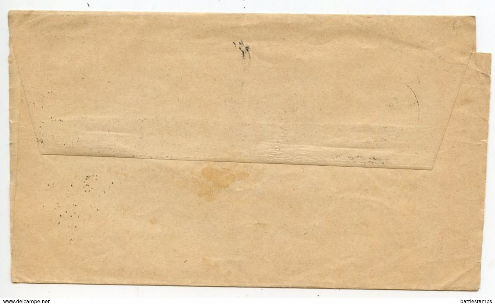 Germany 1890 3pf Crown Wrapper; Dresden Postmark - Autres & Non Classés