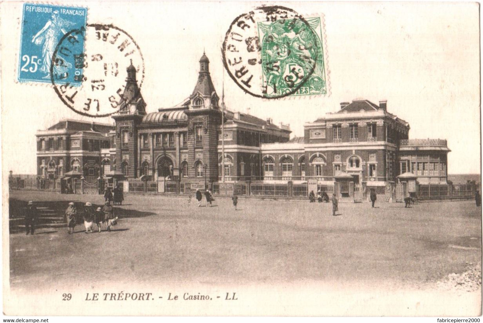 CPA 76 (Seine-Maritime) Le Tréport - Le Casino TBE 1905 - Casinos