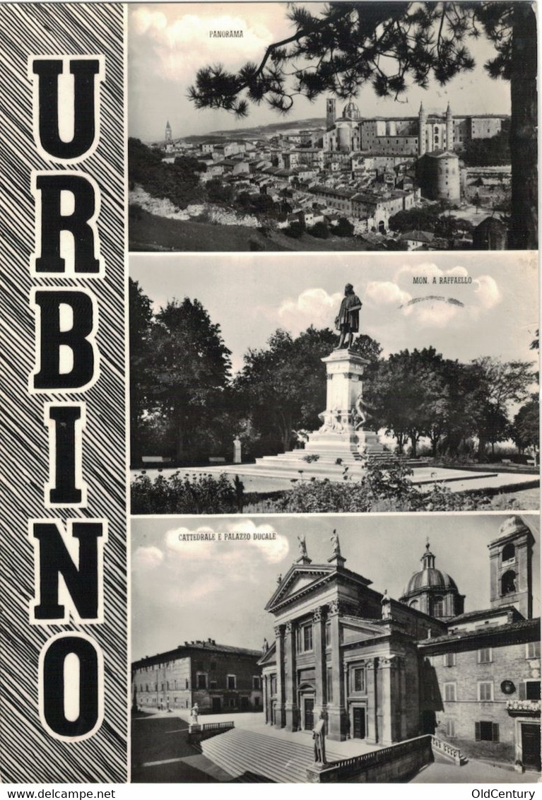 Cartolina Urbino - Vedutine - Urbino