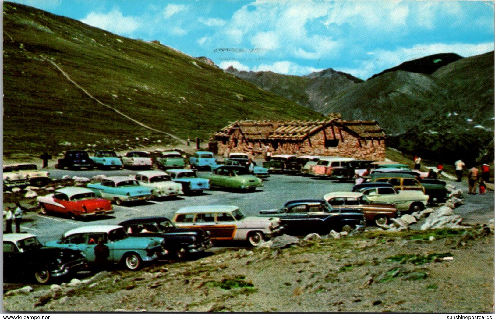 Colorado Fall River Pass Museum And Store At Junction Of Old Fall River Road And Trail Ridge 1964 - Rocky Mountains