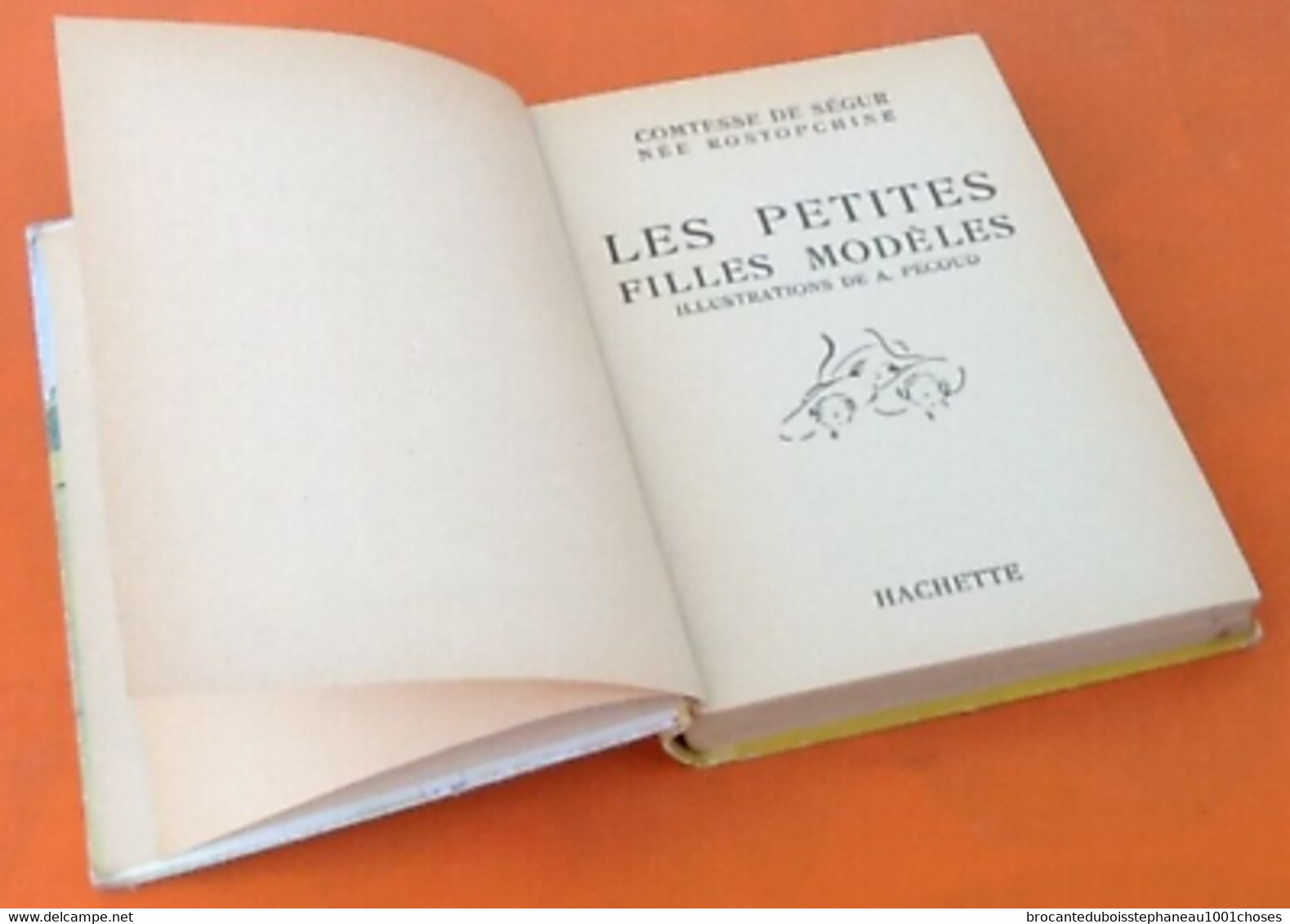 La Comtesse De Ségur  Les Petites Filles Modèles  Illustrations De A. Pécoud (1951) - Hachette