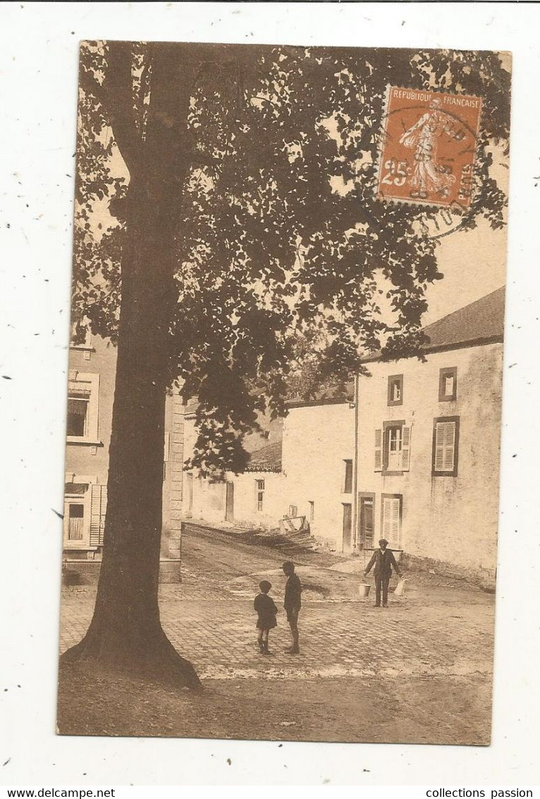 Cp, BELGIQUE, LUXEMBOURG,  VIRTON,  Rue CROIX DU MAIRE,  Voyagée 1929,ed. Thill - Virton