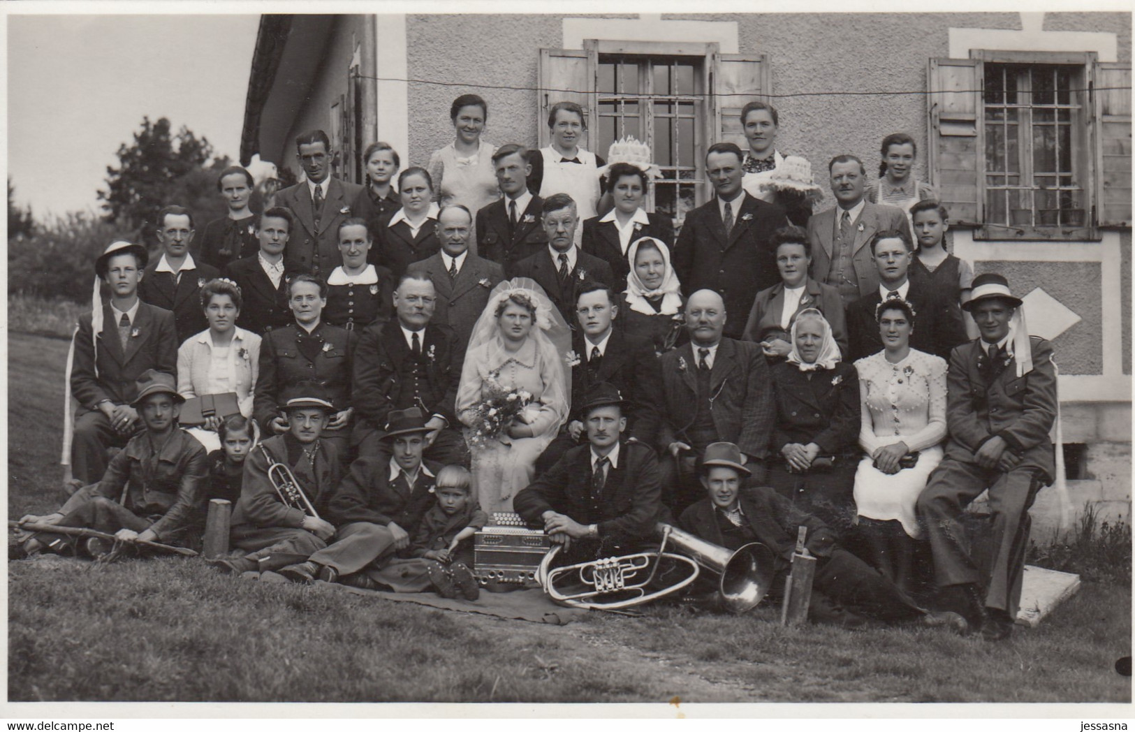 AK - Gruppenfoto Einer Hochzeitsgesellschaft In FELDBACH I/ D Südsteiermark 1929 - Feldbach