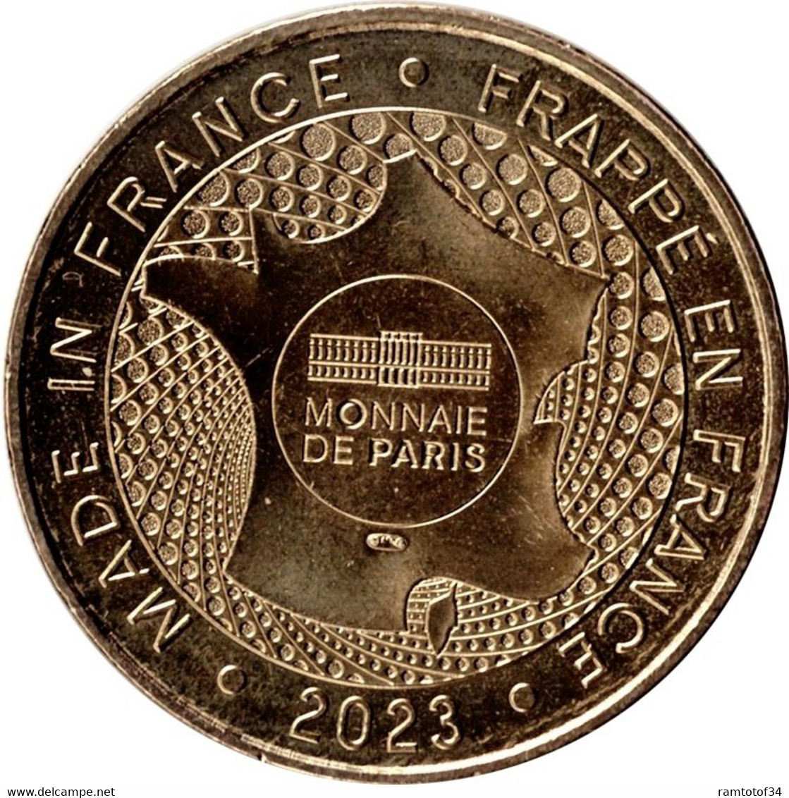 2023 MDP124 - COURZIEU - Parc Animalier 3 (loups Et Rapaces) / MONNAIE DE PARIS - 2023