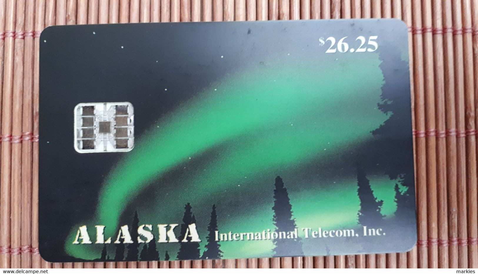 Alaska Phoneacrd Norhernlights Used Card Is Not Perfect Look Scan ARE - Autres - Amérique