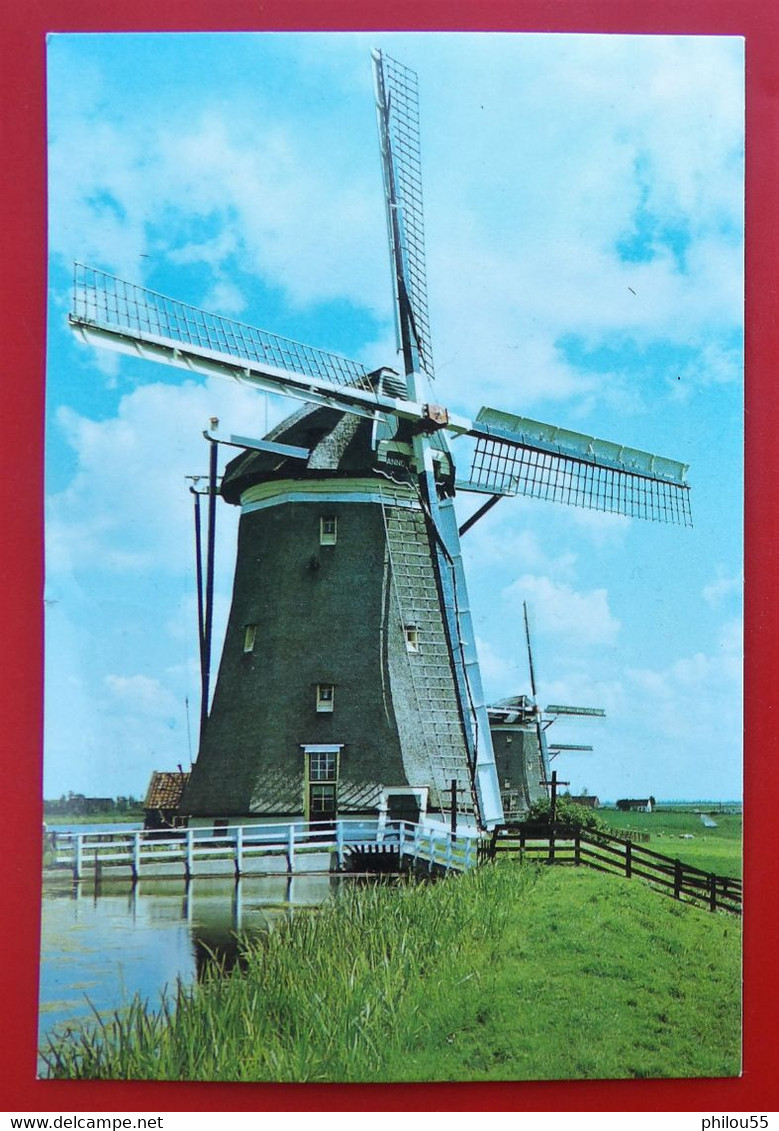 Cpsm Cpm LEIDSCHENDAM Molen Moulin A Vent - Leidschendam