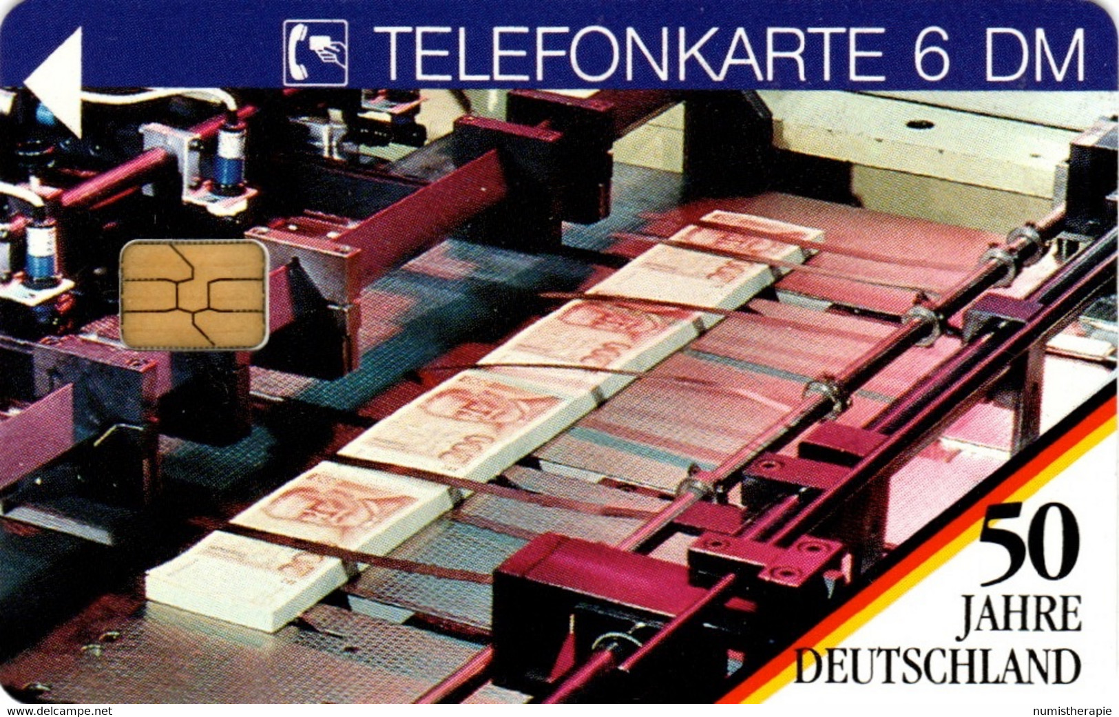 50 Jahre Deutschland : Billet De Banque 1000 Mark : Deutsche Bundesbank 1994 - Timbres & Monnaies