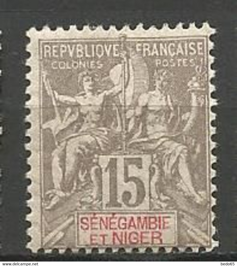 SENEGAMBIE ET NIGER  N° 6 NEUF*  CHARNIERE / MH - Nuevos