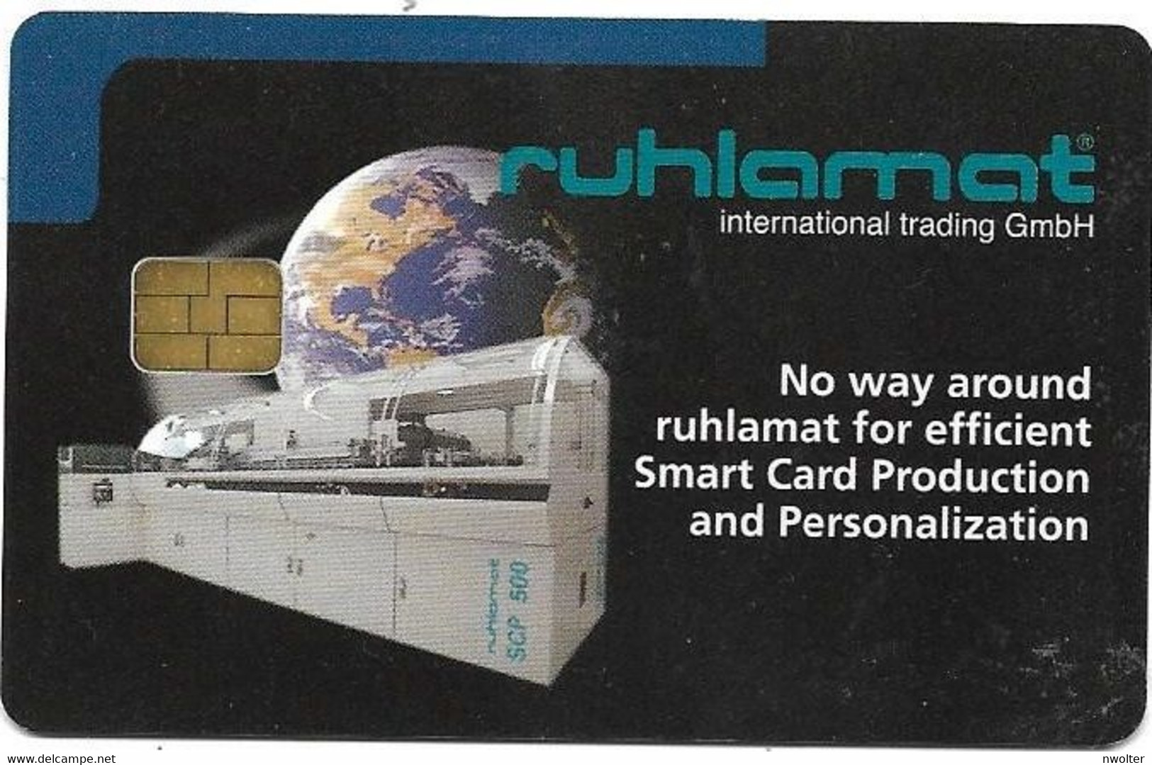 @+ Carte à Puce Ruhlamat - Machine - Cartes De Salon Et Démonstration