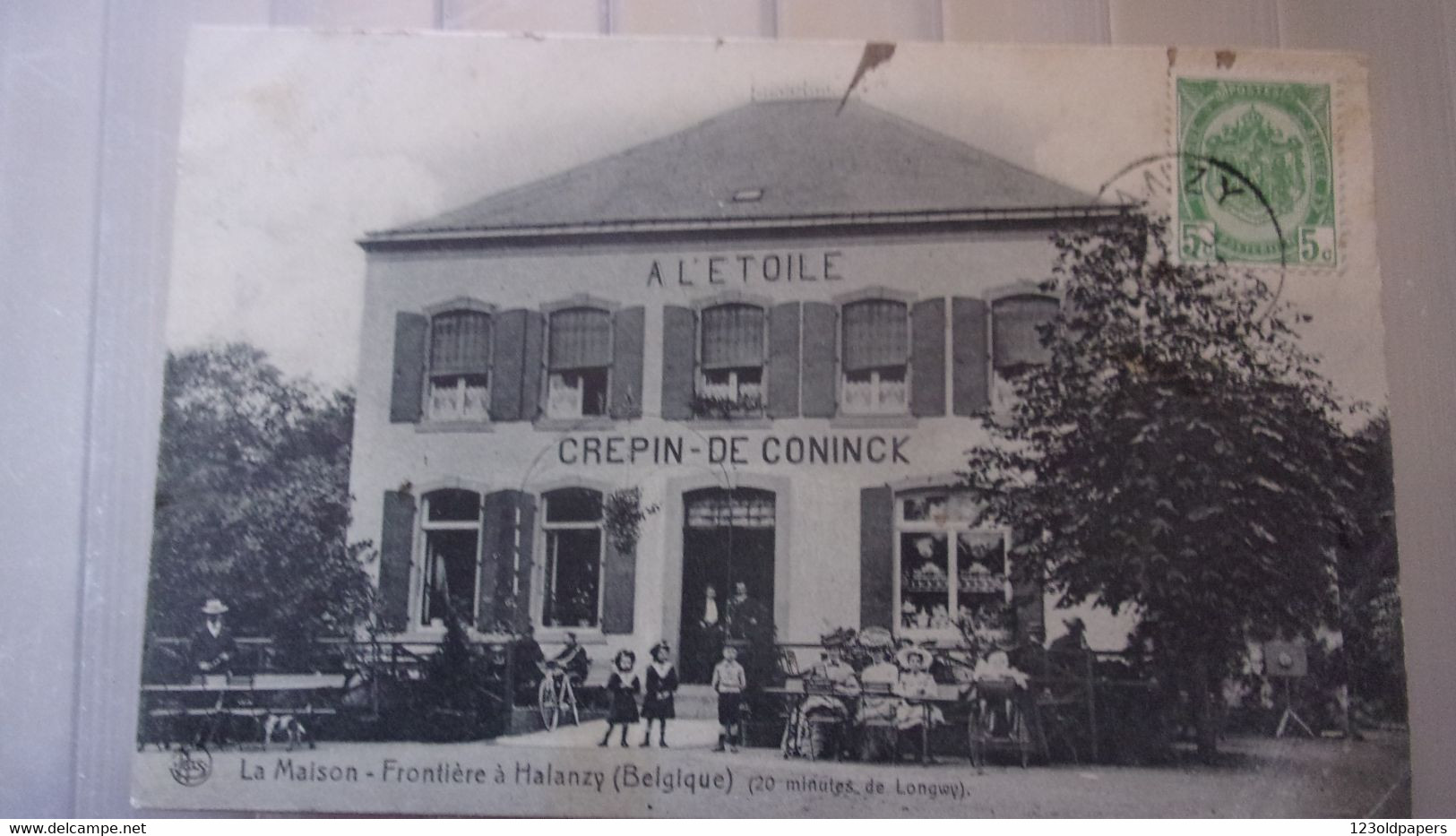 BELGIQUE BELGIQUE -- HALANZY -- La Maison Frontière A L ETOILE CREPIN DE CONINCK  20 MINUTES DE LONGWY - Erquelinnes