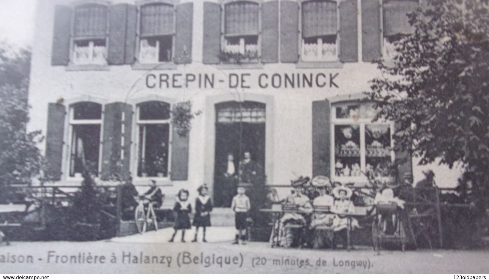 BELGIQUE BELGIQUE -- HALANZY -- La Maison Frontière A L ETOILE CREPIN DE CONINCK  20 MINUTES DE LONGWY - Erquelinnes