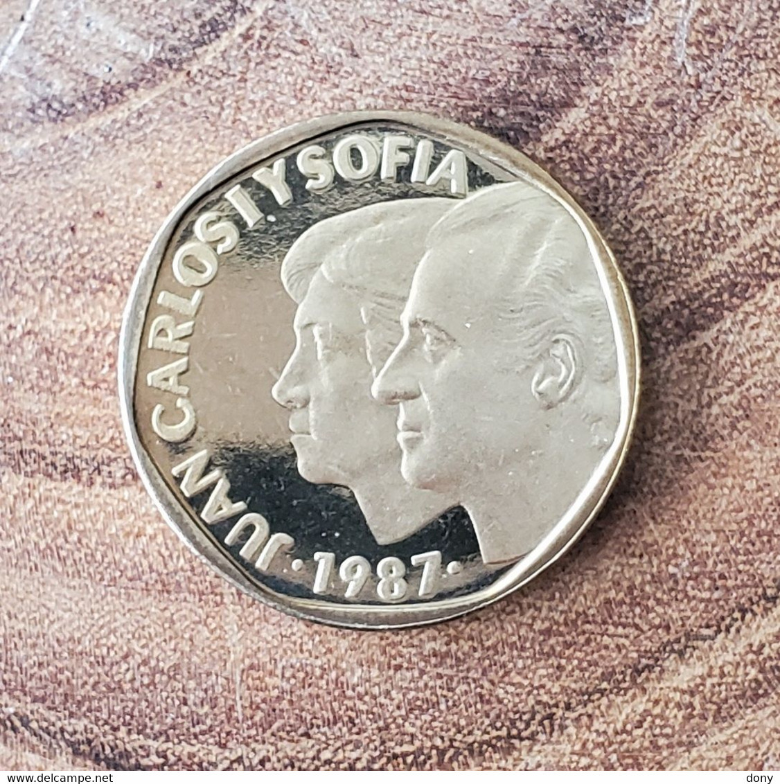 Moneda 500 Pesetas De 1987 SC Flor De Cuño España Juan Carlos I Ptas Mate Espejo Prueba -  Essais Et Refrappes