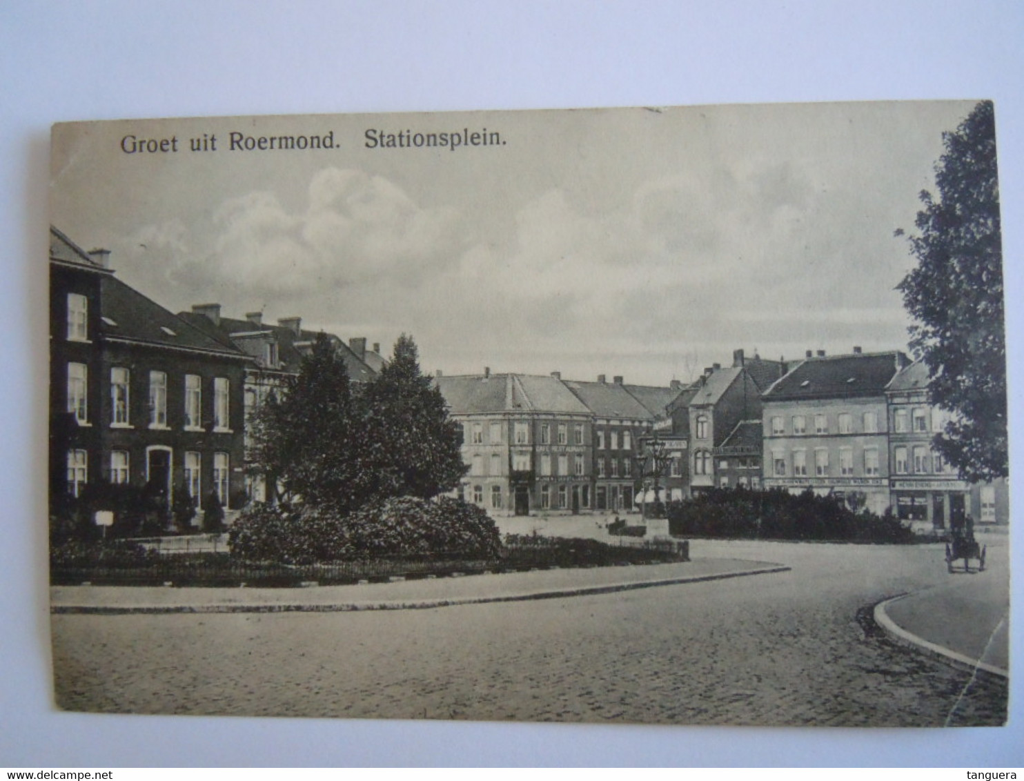 Groet Uit Roermond Stationsplein Edit H.S.P.Roermond 35/965 Gelopen 1911 - Roermond