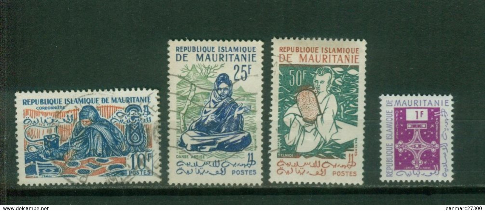 Afrique - MAURITANIE -  Poste  YT N° 146 149 151  Oblitérés Taxe 15 Neuf * - Mauritanie (1960-...)