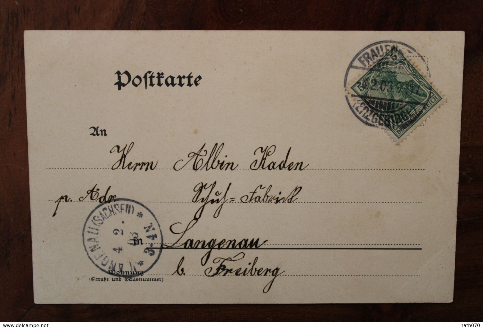 Ak CPA 1903 Gruss Aus Kleinbobritzsch Frauenstein Im Erzgebirge Deutsches Reich Litho Gasthof Schule - Autres & Non Classés