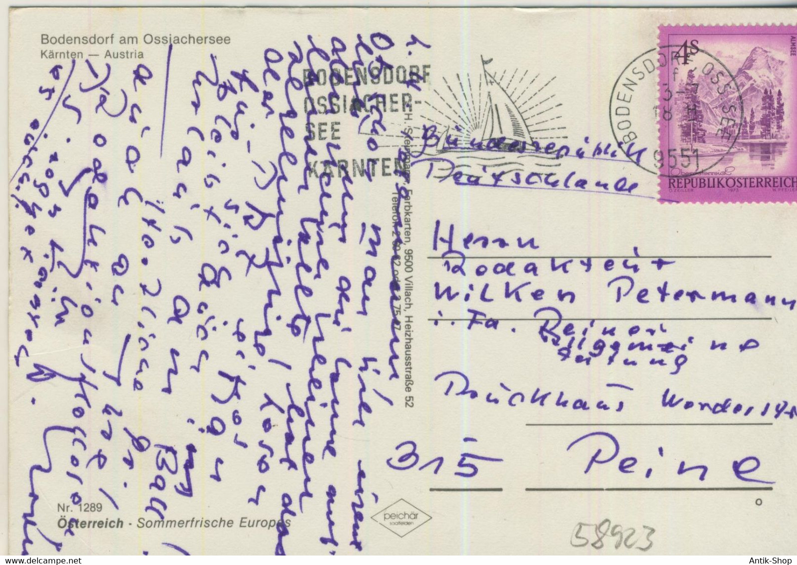 Grüße Aus Bodensdorf - Ossiachersee - 3 Ansichten - Von 1978 (58923) - Feldkirchen In Kärnten