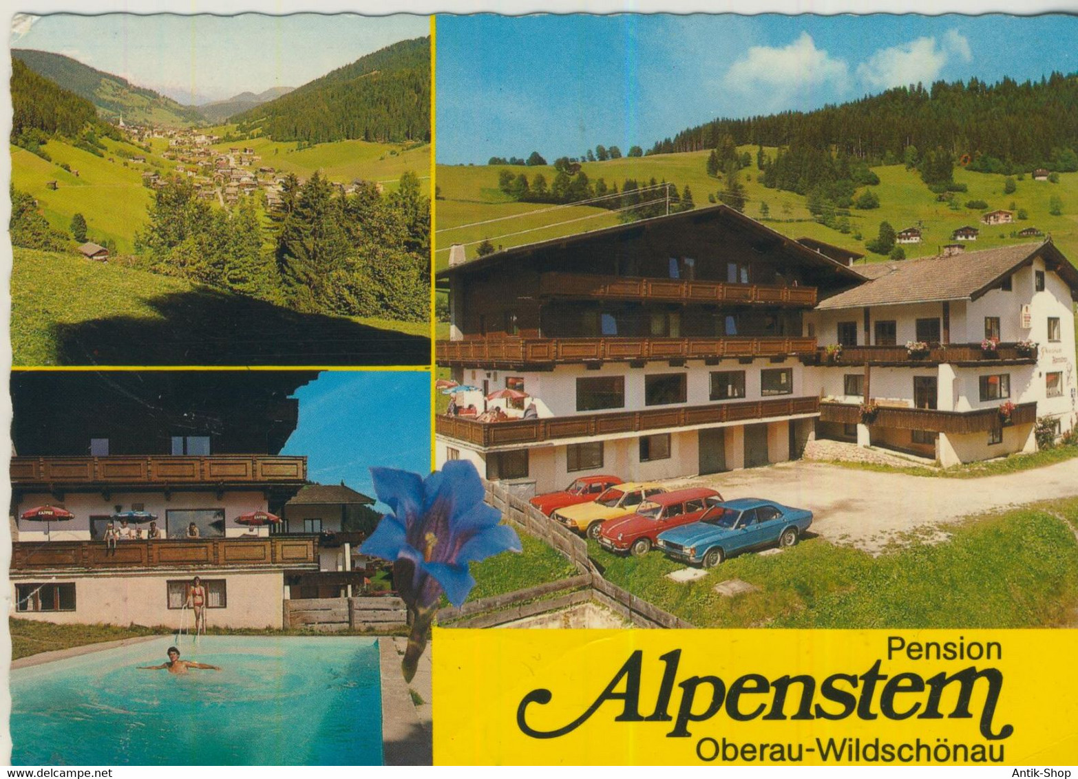 Pension Alpenstern - Oberau-Wildschönau - 3 Ansichten - Von 1975 (58924) - Wildschönau