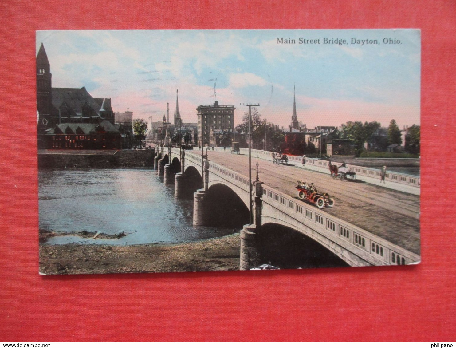 Main Street Bridge.  Dayton  Ohio  Ref 5952 - Dayton