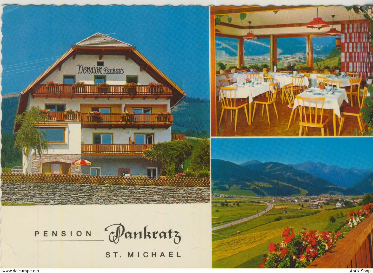 Pension Pankratz - St.Michael - 3 Ansichten - Von 1975 (58925) - St. Michael Im Lungau